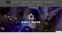 Desktop Screenshot of dailymuse.spiritlightinsight.com