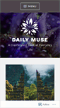 Mobile Screenshot of dailymuse.spiritlightinsight.com